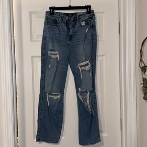 Hollister ripped jeans